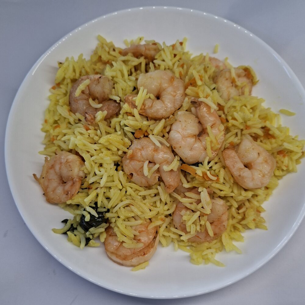 Rice with Shrimps
